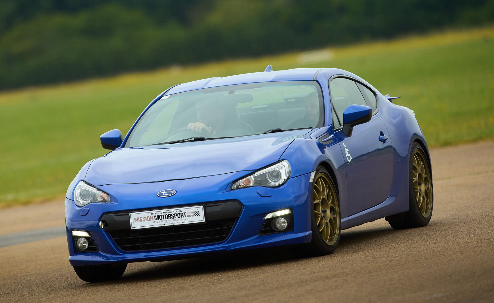 Mission Motorsport's hand-controlled Subaru BRZ